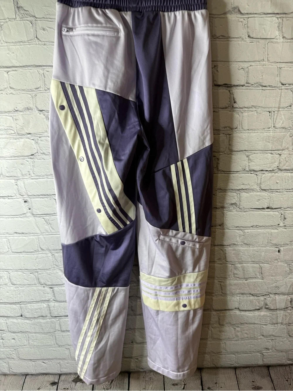 Women’s adidas originals track pants Danielle Cathari patchwork tech purple - Picture 4 of 15